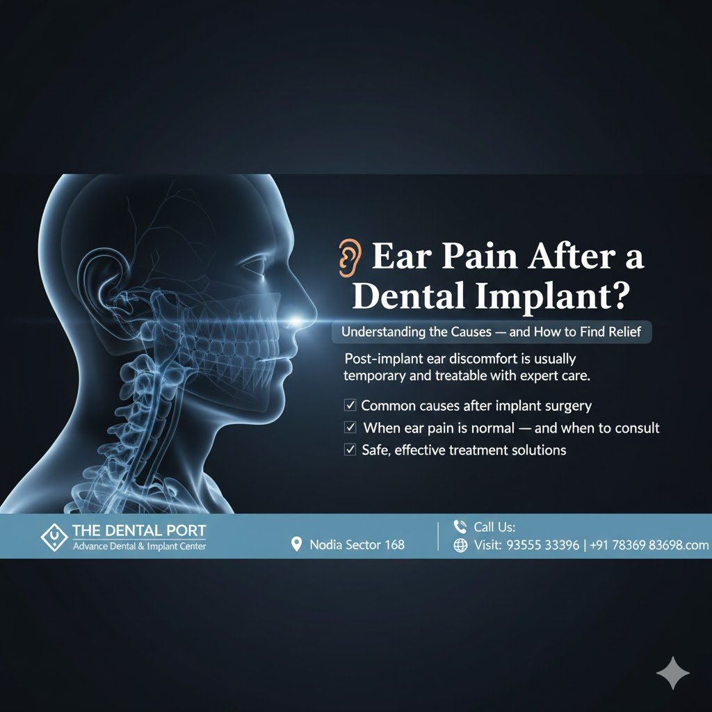 Why Am I Feeling Ear Pain After a Dental Implant?