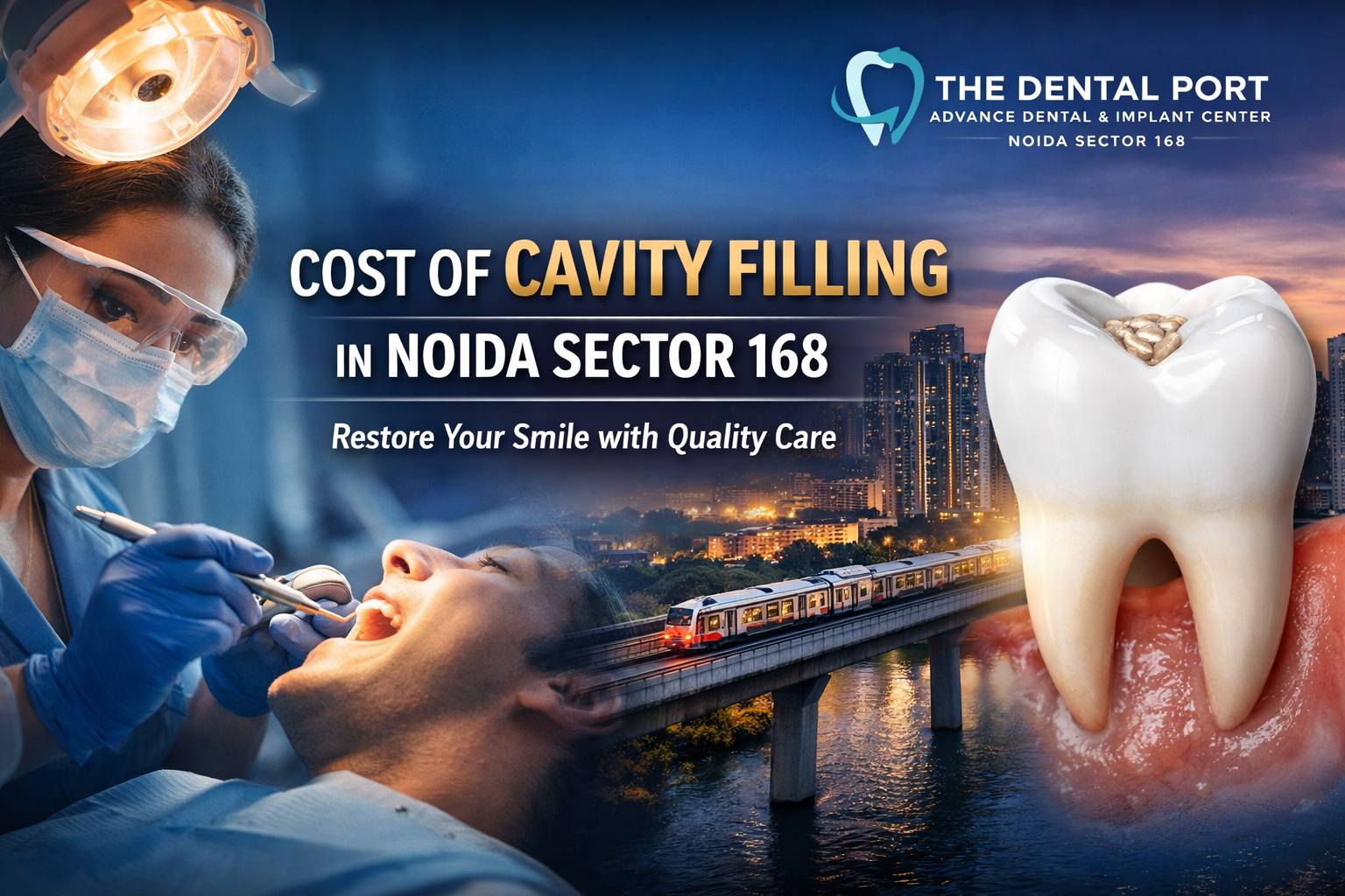 How Much Does It Cost to Fill a Cavity in Noida?