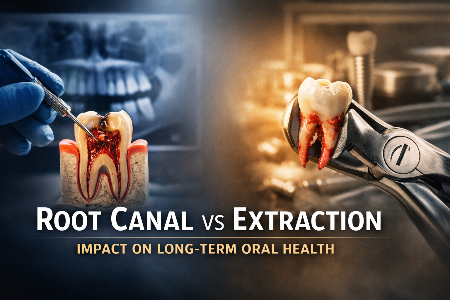 Root Canal vs Extraction: How Your Choice Affects Long-Term Oral Health