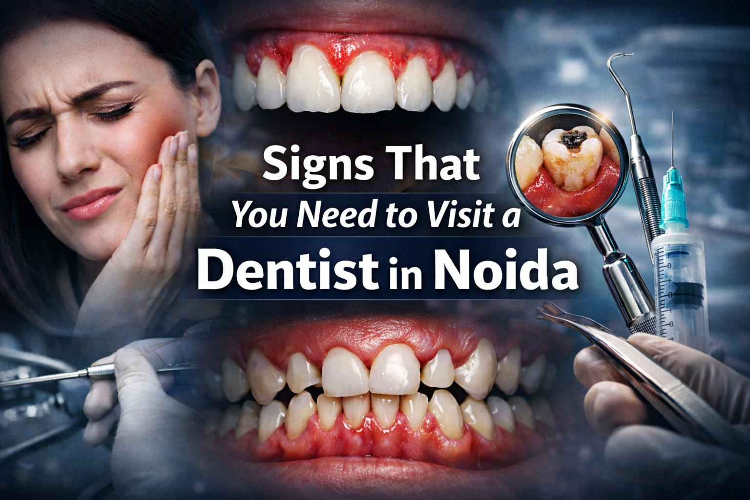 Signs You Need to Visit a Dentist in Noida | Best Dentist in Noida | The Dental Port