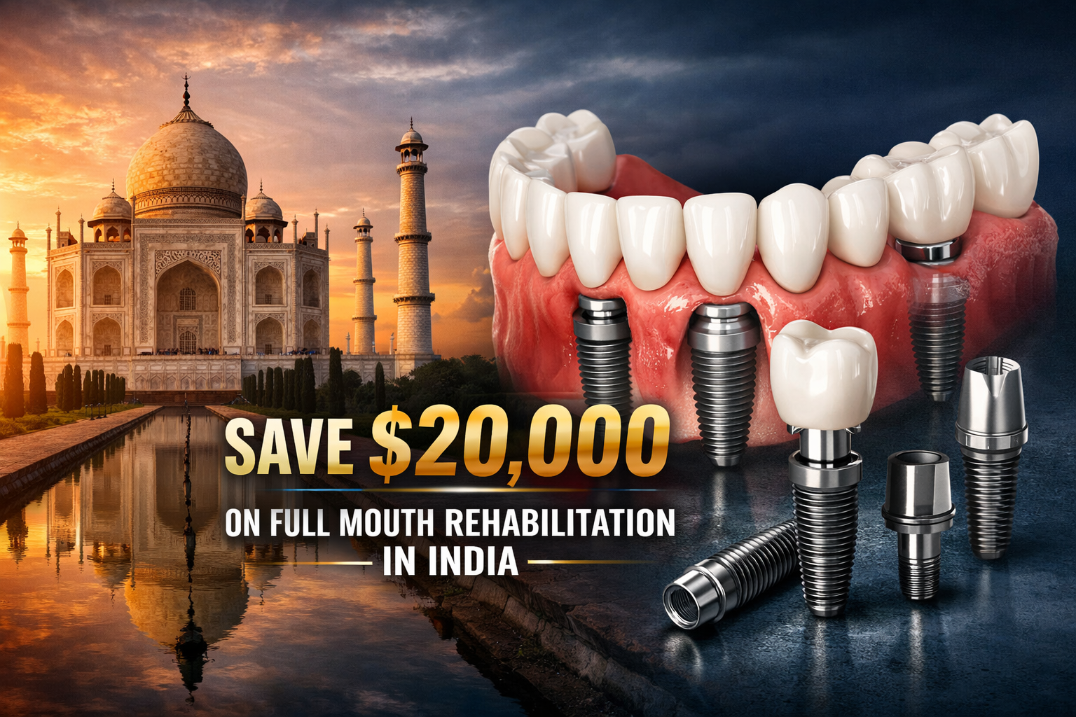 How to Save $20,000 on Full Mouth Rehabilitation with Indian Expertise (2026 Guide)\The Dental Port Noida