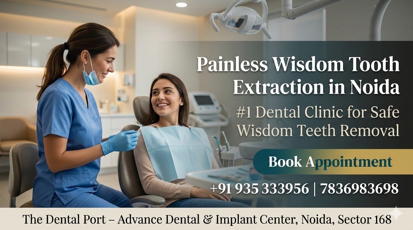 Best Dental Clinic for Wisdom Tooth Extraction in Noida – The Dental Port
