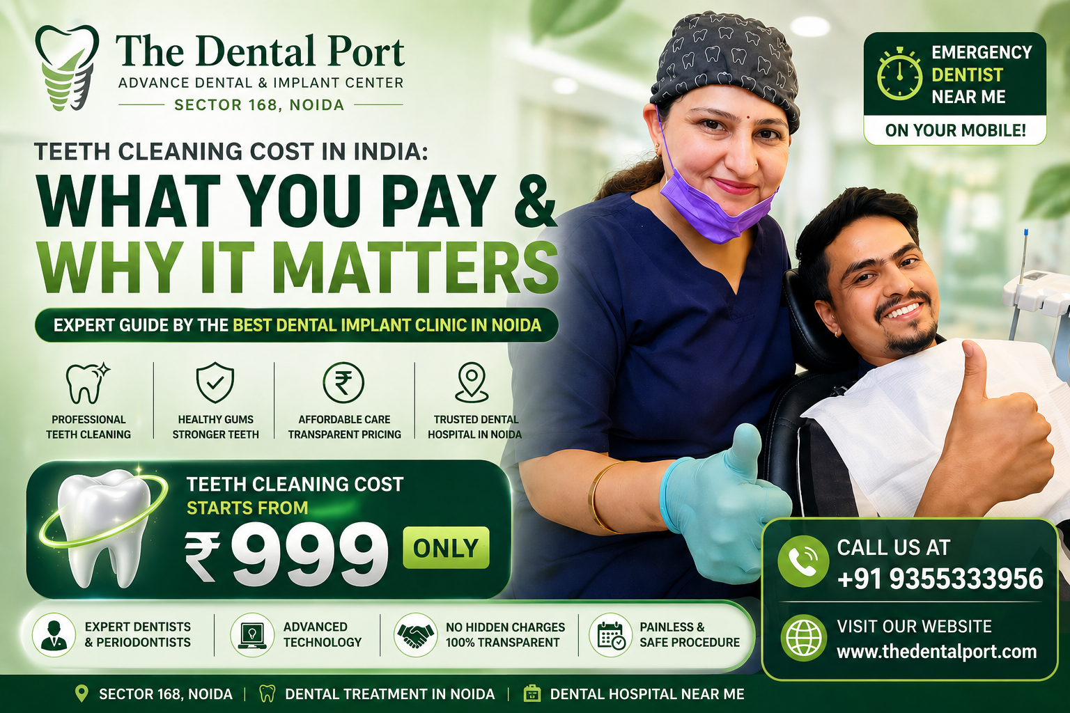 Teeth Cleaning Cost in India: What You Actually Pay & Why It Matters