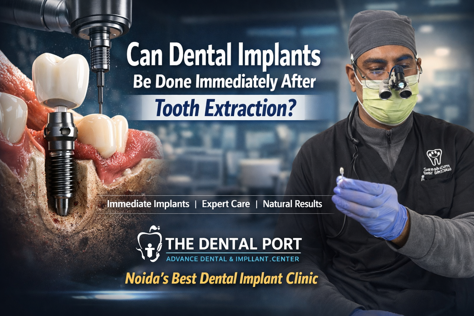 Can Dental Implants Be Done Immediately After Tooth Extraction?