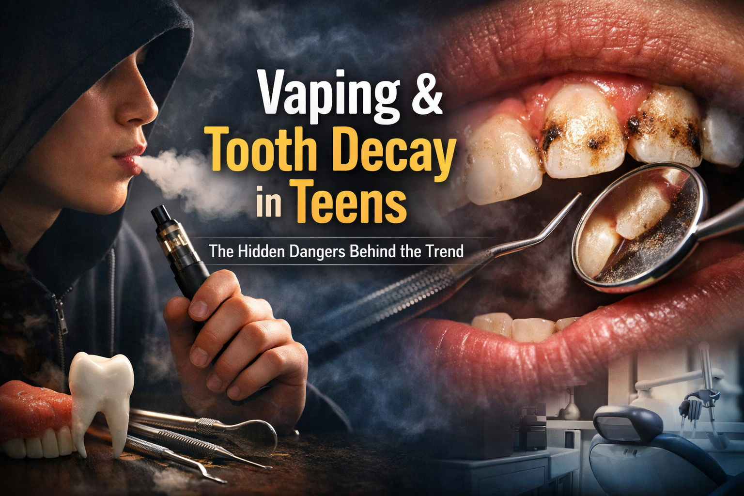 Why Teenagers Are Getting More Cavities: How Vaping Affects Oral Health