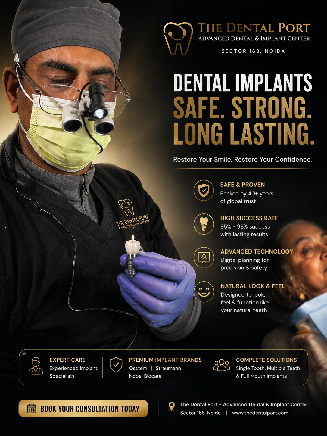 Are Dental Implants Safe? Risks, Success Rate & Common Myths Explained