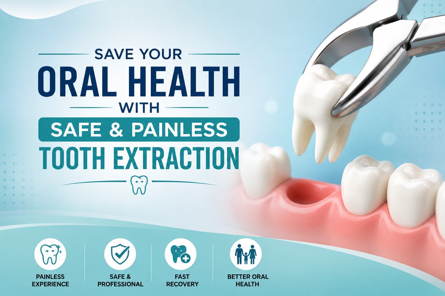Painless Tooth Extraction