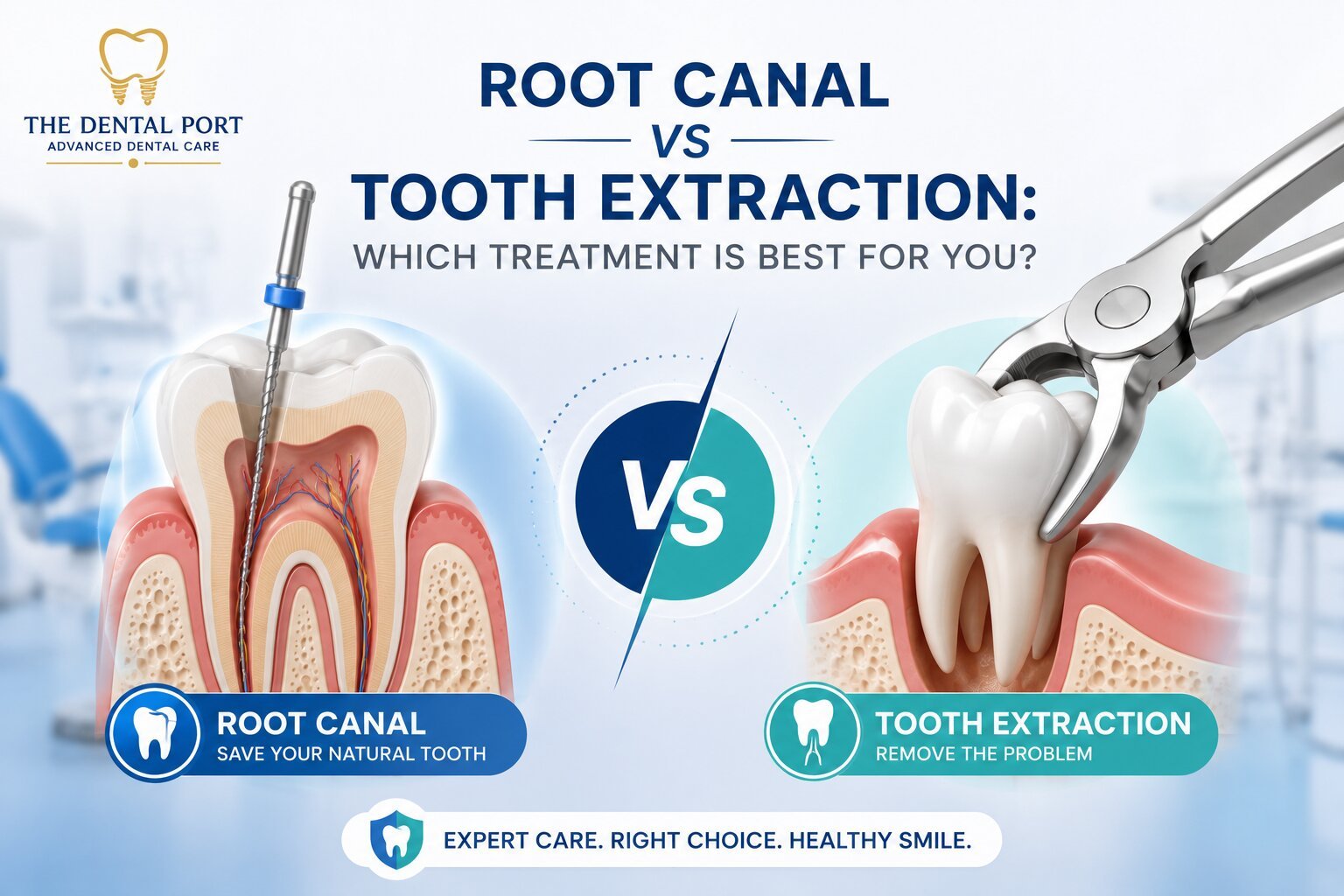 Root Canal vs Tooth Extraction