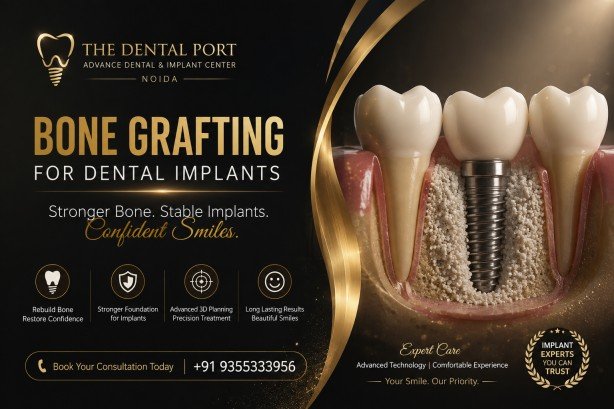 Bone Grafting for Dental Implants in Noida: Cost, Types, Procedure, Healing Time & When You Need It