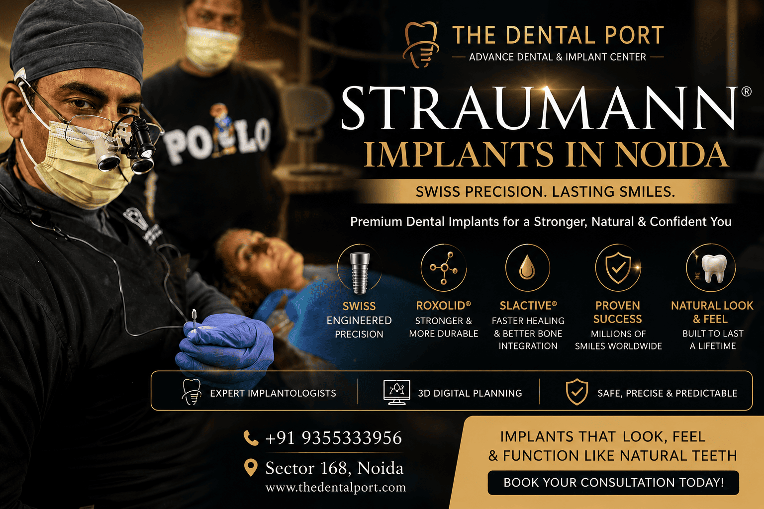 Straumann Dental Implants in Noida: Cost, Types, Benefits & Expert Guide 2026