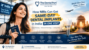 How NRIs Can Get Same-Day Dental Implants in India: A Doctor-Led Guide for One-Visit Treatment Planning